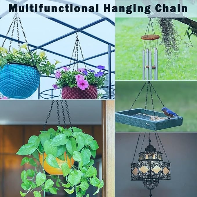 3 Pack, 20 Inch Hanging Baskets Chain, Hanging Chains - Image 6