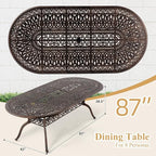 Outdoor Patio Dining Table - Image 3