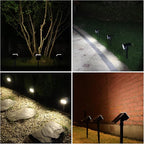 HGGH Solar Lights Outdoor Waterproof IP67, 60 LED 3 Lighting Modes Solar Spot - Image 7