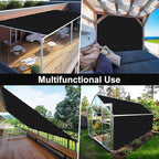 Artpuch 90% Sun Shade Cloth, 3 x 12 FT Pergola Shade Cover Canopy - Image 8