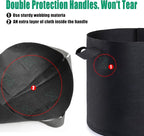 GROWTNT 5 Gallon Grow Bags 24 Pack, 5 Gallon Fabric Pots, Garden Bags to Grow - Image 3