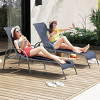 Giantex Patio Lounge Chair, Outdoor Chaise Lounge - Image 8