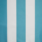 Exclusive Home Canopy Stripe Indoor/Outdoor Grommet Top Curtain Panel, Teal / - Image 2
