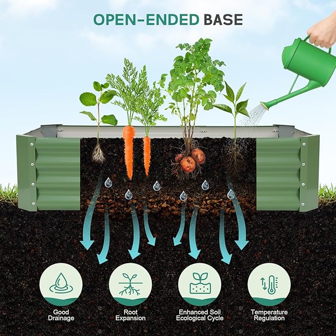 Galvanized Raised Garden Bed - Image 6