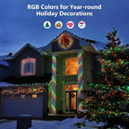Brizled Color Changing RGB Christmas Lights, 66ft 200 LED Easter String Lights - Image 4