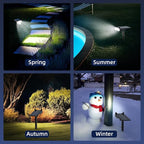 Solar Spotlights Outdoor Waterproof Landscape Path Lights Solar Dusk to Dawn - Image 3