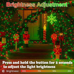 Upgraded Connectable 200 LED Christmas String Lights Outdoor Indoor, 66FT Red - Image 4