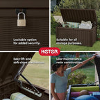 Keter Borneo 110 Gallon Resin Deck Box - Image 3