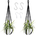 Augshy Macrame Hanging Planter, 2 Pack Hanging Planters by Augshy