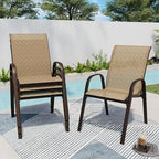 SWITTE Patio Chairs Set of 4 - Image 2