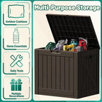 Devoko 40 Gallon Deck Box Outdoor Storage Box Waterproof - Image 4