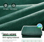 Quictent 185GSM Heavy Duty Square Sun Shade Sail Green Canopy 98% UV Block - Image 2
