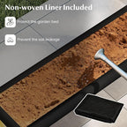 Giantex 3-Tier Vertical Raised Garden Bed, Wood Elevated Planter Box - Image 8