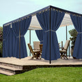 HolidayIdeas Grommet Outdoor Curtains by HolidayIdeas