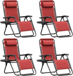 Homall Zero Gravity Chair Patio Folding Lawn Outdoor Lounge Gravity Camp by Homall