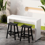 Stoog All-Weather Bar Stools Set of 4, Low Maintenance, - Image 2