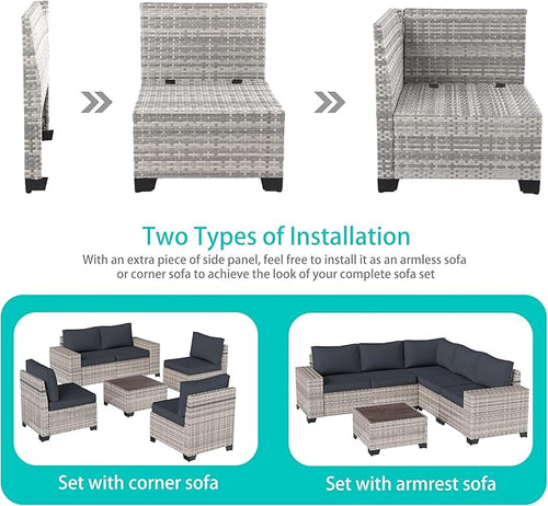 13-Piece Outdoor Patio Furniture Set - Image 2
