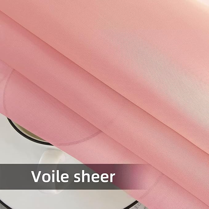 SpaceDresser Waterproof Outdoor Sheer Curtains - Image 9