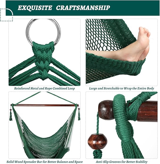 Bathonly Large Hammock Chair - Image 3