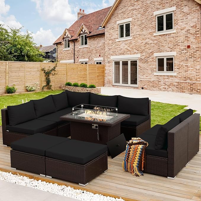 NICESOUL Outdoor Patio Furniture Set by NICESOUL