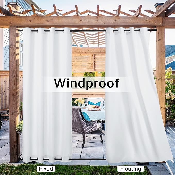 NICETOWN Canvas Outdoor Curtains - Image 5