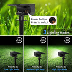Solar Spot Lights Outdoor 6 Pack, Solar Landscape Spotlights Waterproof - Image 6