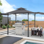 ABCCANOPY Grill Gazebo with 2 Side Awnings - Image 2