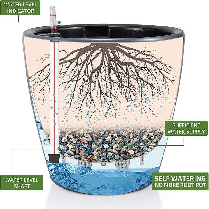Dexceder 13x12 Self Watering Planter - Image 2