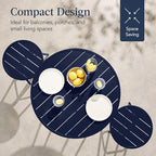 Best Choice Products 3-Piece Patio Dining Set, Bar Height, Outdoor Bistro Set - Image 6
