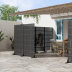 Casaphoria Metal Privacy Screen Outdoor, Fence Black - Image 8