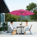 JEAREY 7.5FT Patio Umbrella Market Table Umbrella - Image 7