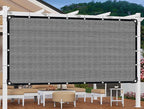 10x12 FT Sun Shade Cloth with Grommets, Pergola Shade Cover Canopy, 90% - Image 3