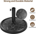 Yaheetech 18'' Umbrella Base 26.5lbs Heavy Duty Patio Umbrella Stand, Round - Image 7