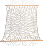 Castaway Living 13 ft. Double Traditional Hand Woven Cotton Rope Hammock – - Image 5