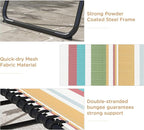Outsunny Folding Chaise Lounge Chair Set of 2, Patio Sun Tanning Chair - Image 5