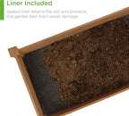 Best Choice Products 8x2ft Outdoor Wooden Raised Garden Bed Planter - Image 6