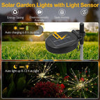 SUNNEST Solar Lights Outdoor, 150 LED Firework Light - Image 3