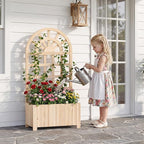 Giantex Wooden Raised Garden Bed - Image 2