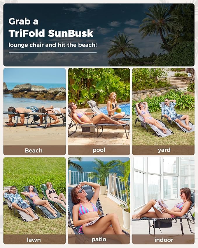 KingCamp 2 Pack Tanning Chair - Image 7