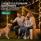 YITAHOME 150 Gallon Large Deck Box - Image 6