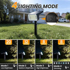 Fabrito Solar Spot Lights Outdoor 10 Pack, Auto On/Off Spotlights, IP67 - Image 3