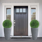 2 Packs 21 inch Tall Planter, Indoor Outdoor Round Planter - Image 4