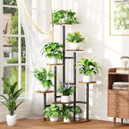 Corner Plant Stand with Grow Lights, 7 Tiered Plant Shelf Indoor, Metal Plant - Image 4
