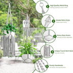 Macrame Plant Hangers - Image 2