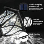 GIGALUMI 6 Pack Solar Lights Outdoor Waterproof, LED Solar Garden Lights - Image 4