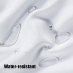 BONZER Outdoor Curtains for Patio Water Resistant Heavy Privacy Light Filtering - Image 3