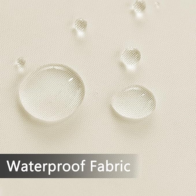 SpaceDresser Waterproof Outdoor Sheer Curtains - Image 6