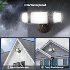 Onforu 100W 11000LM Flood Lights Outdoor, Brightness Security LED Flood Lights - Image 6
