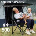 EVER ADVANCED Oversized Folding Camping Chair - Image 2