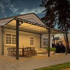 AECOJOY 16' x 12' Gazebo Outdoor Pergola - Image 3